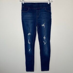 JVINI Fashion Distressed Denim Jegging